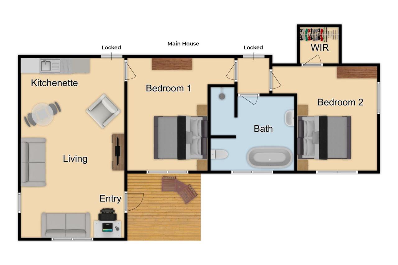 Sweet Magnolia 1 Or 2 Bedroom Suite St Kilda Cambridge With Complimentary Continental Breakfast Exterior foto